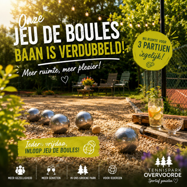 Poster jeu de boules